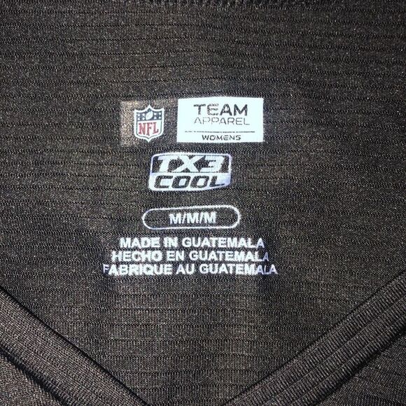 Team Apparel Green Bay Packers V-Neck Athletic Shirt Women’s Medium - Picture 5 of 5